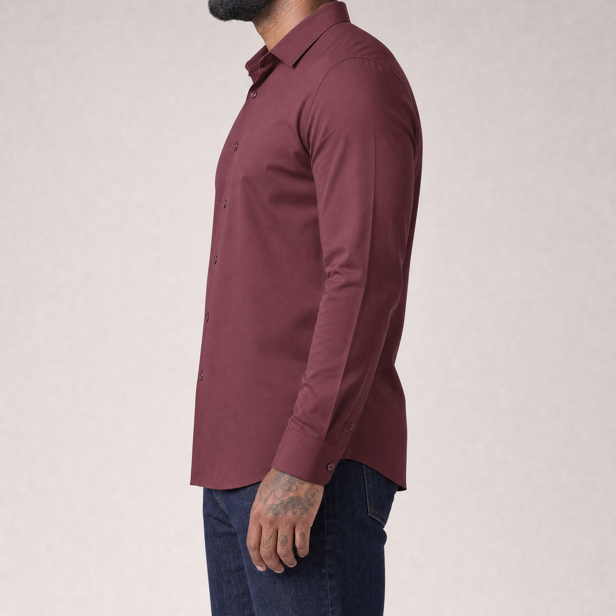 Long Sleeve Stretch Dress Shirt