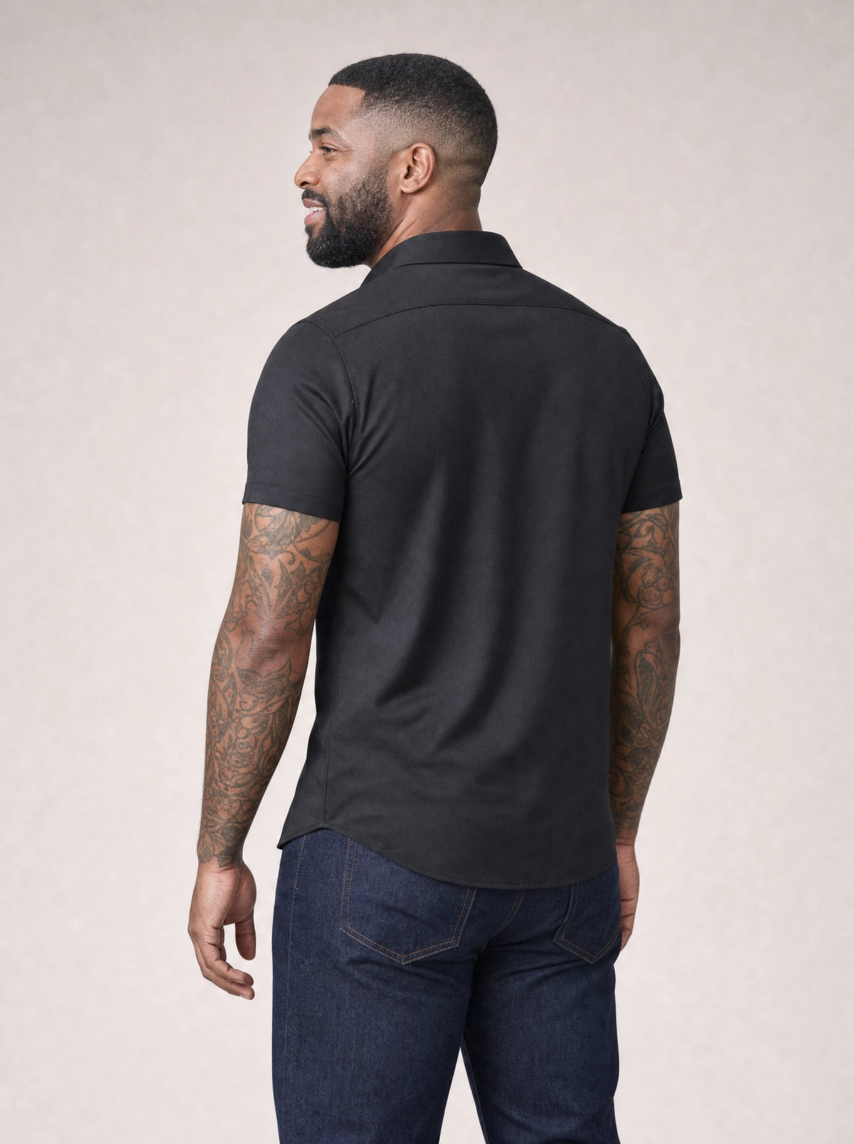 Black - back 3/4