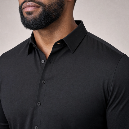 Short Sleeve Stretch Dress Shirt