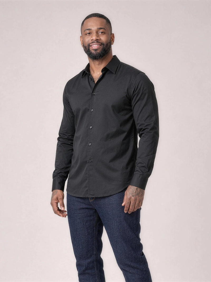 Long Sleeve Stretch Dress Shirt