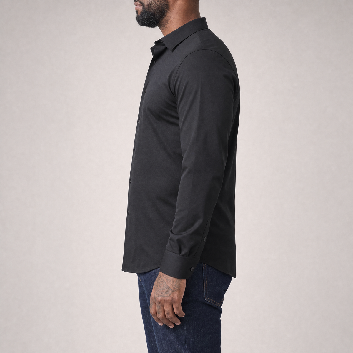 Long Sleeve Stretch Dress Shirt