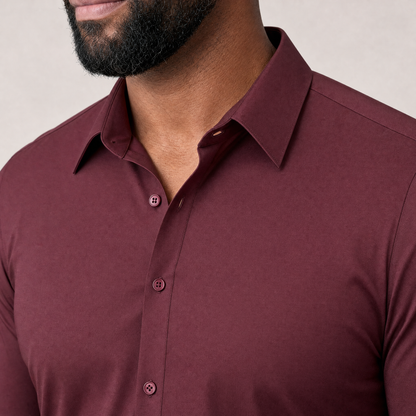 Short Sleeve Stretch Dress Shirt