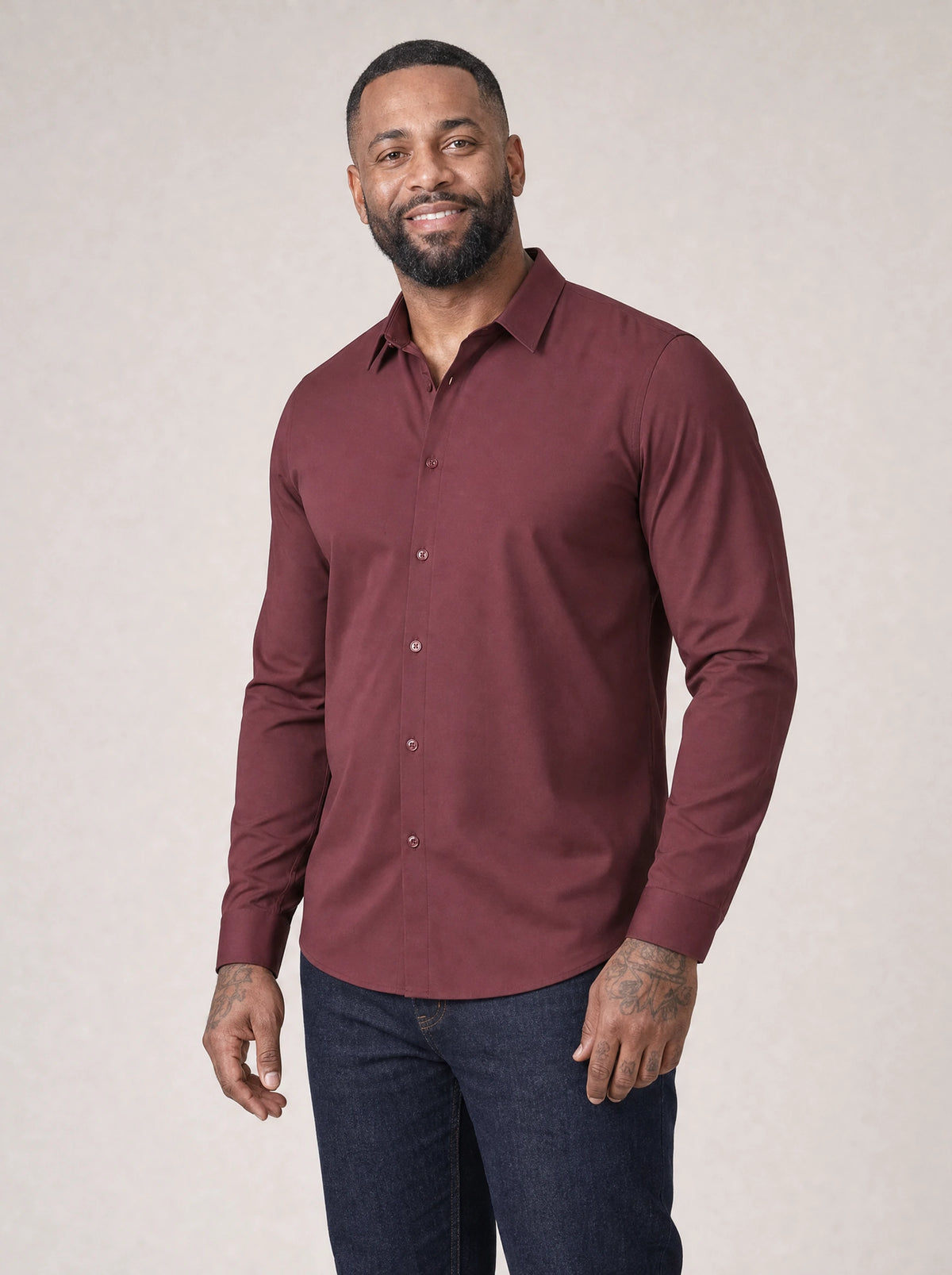 Burgundy - front 3/4 | Ryan | 180 | 88 | L
