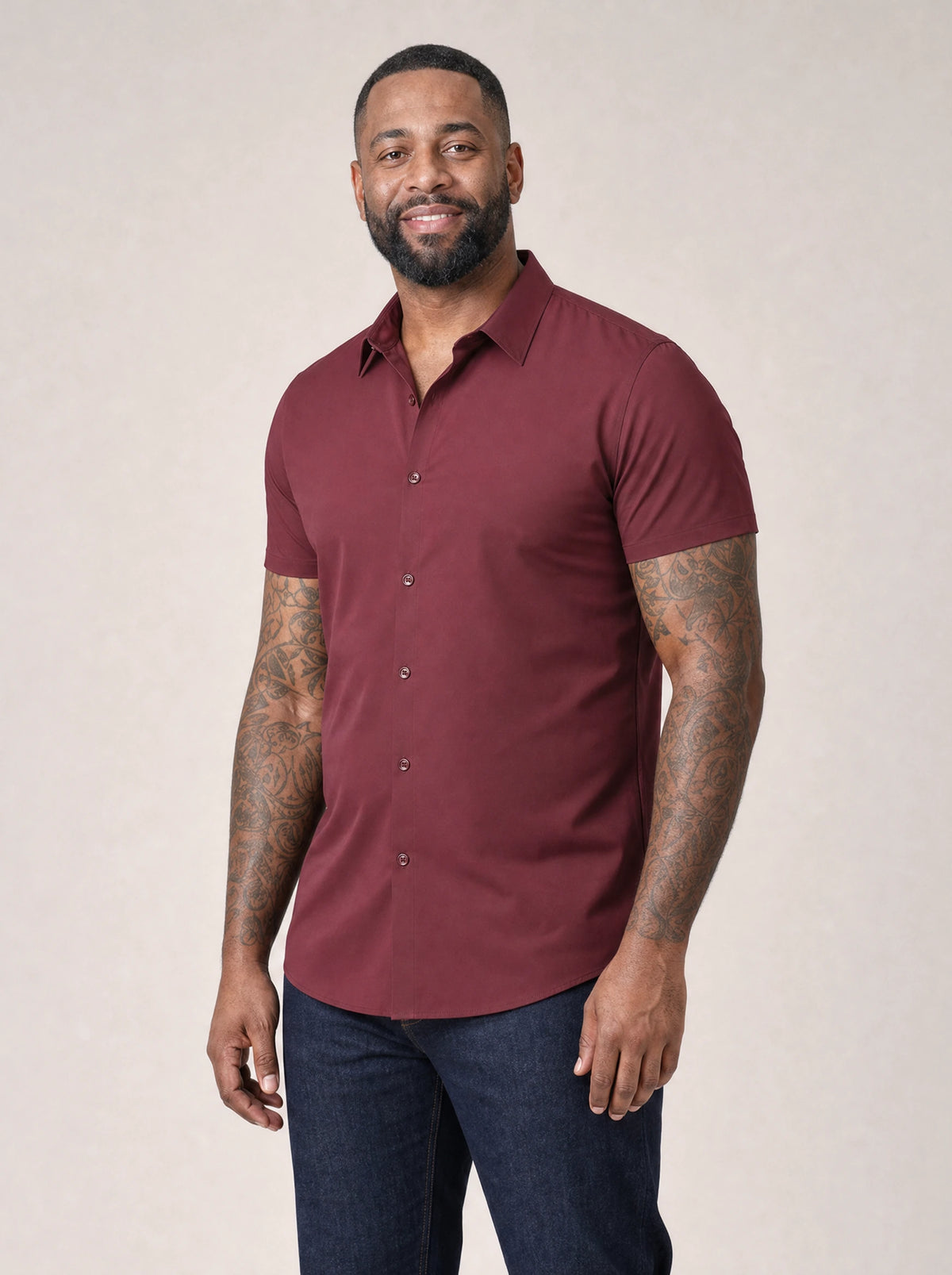 Burgundy - front 3/4 | Ryan | 180 | 88 | L