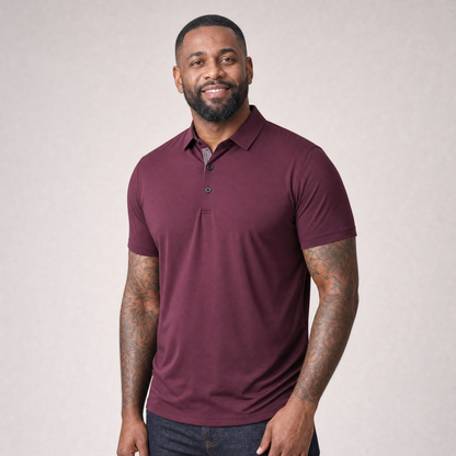 Short Sleeve Stretch Polo