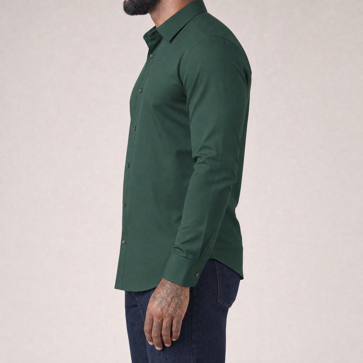 Long Sleeve Stretch Dress Shirt