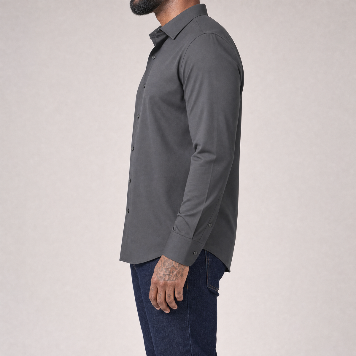 Long Sleeve Stretch Dress Shirt