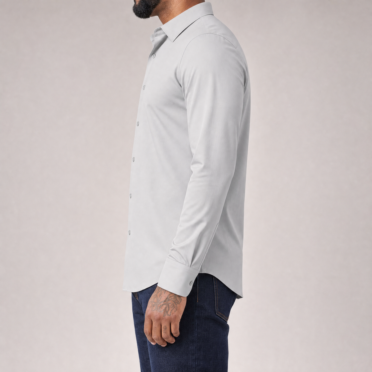 Long Sleeve Stretch Dress Shirt