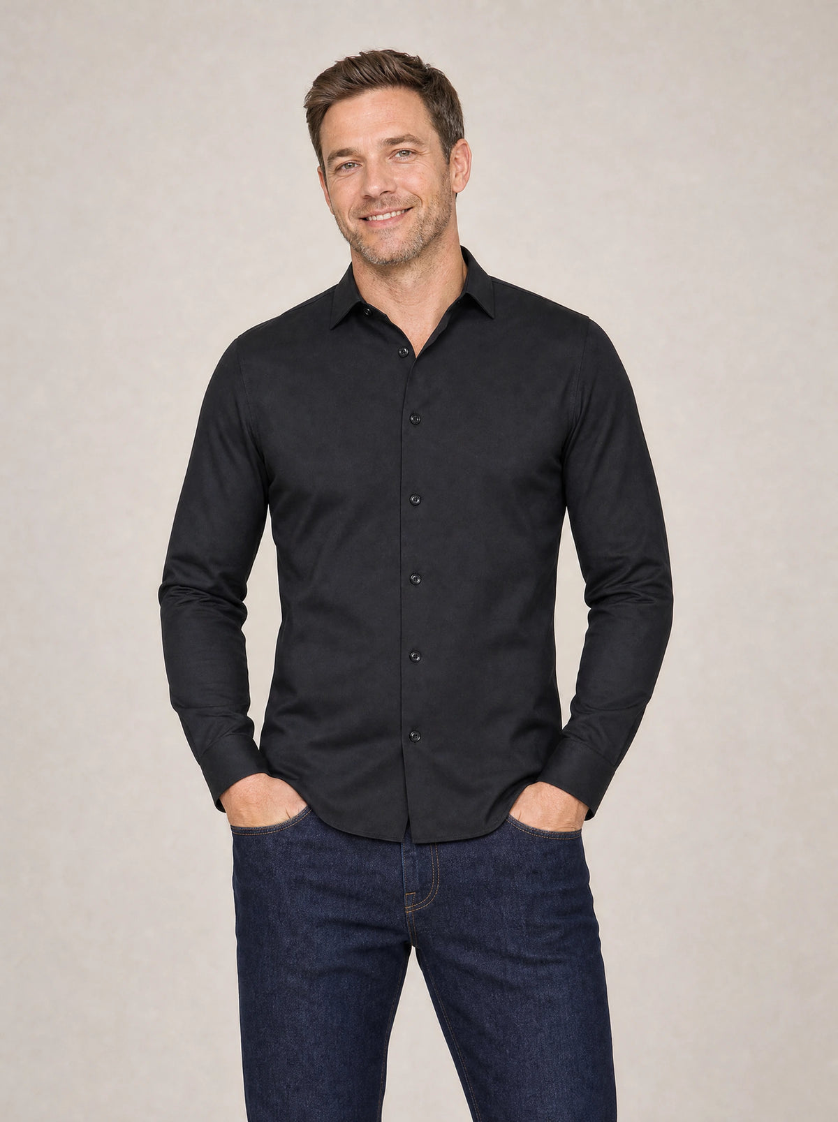Black - front | Dean | 185 | 79 | M