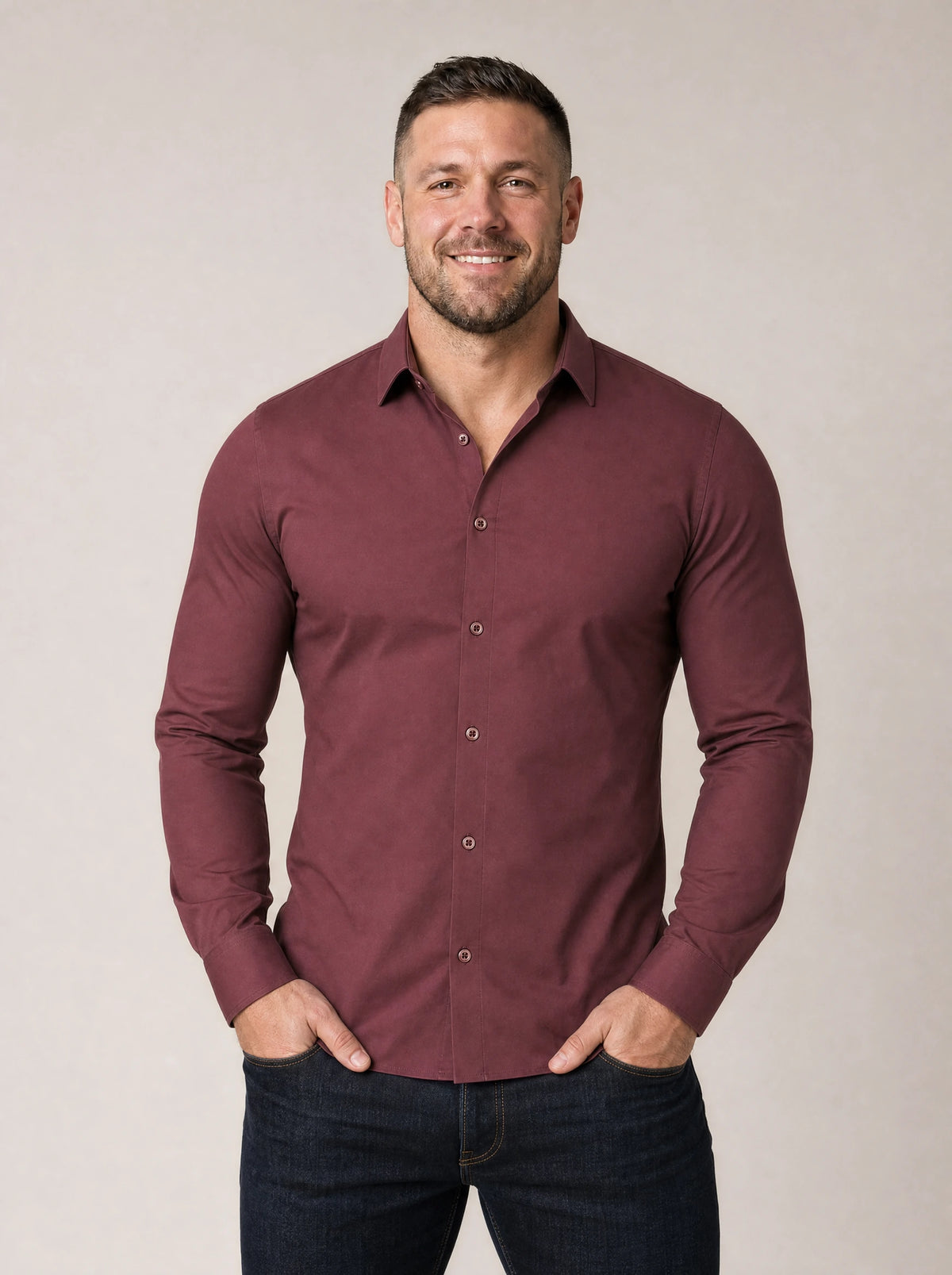 Burgundy - front | Marcus | 183 | 93 | L