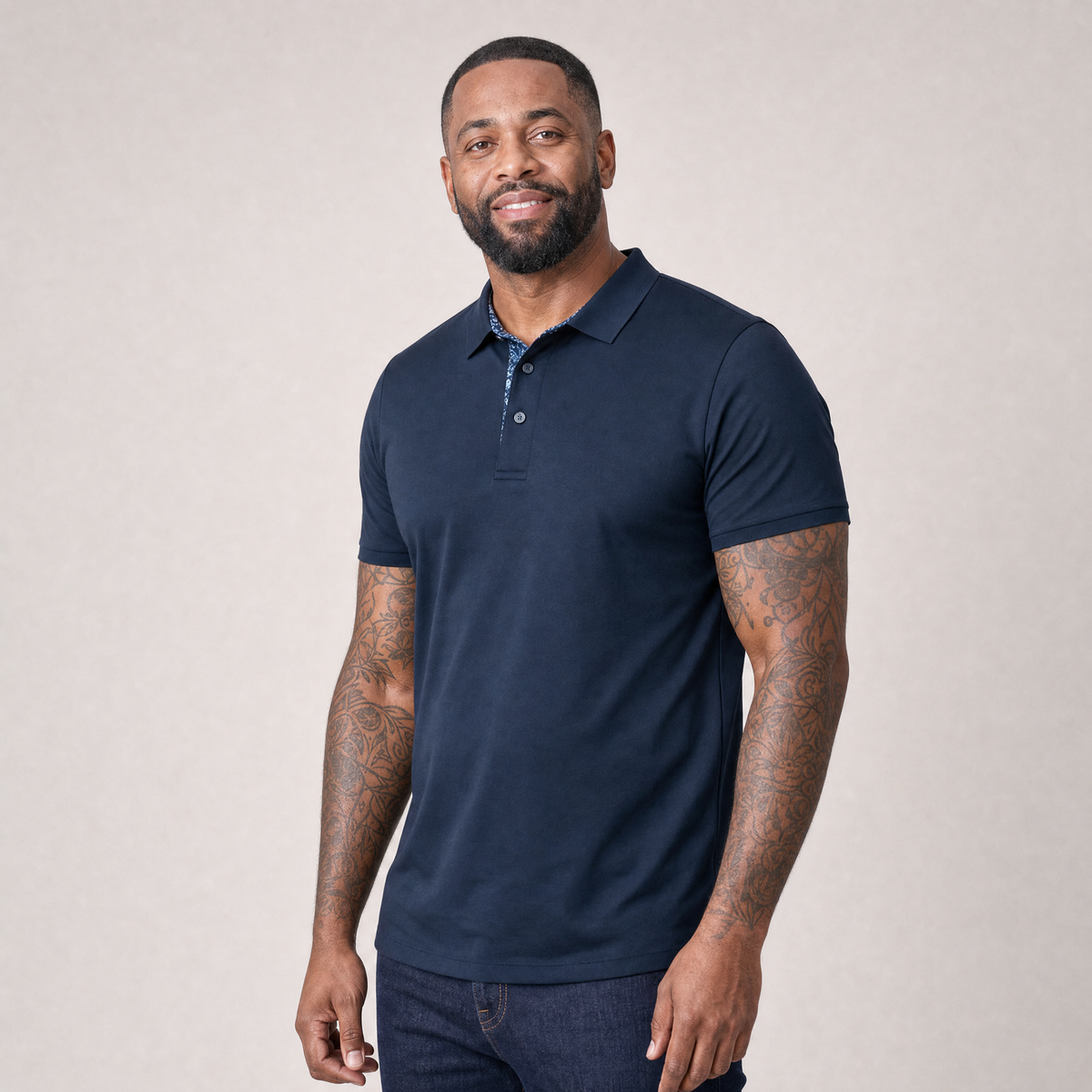 Short Sleeve Stretch Polo