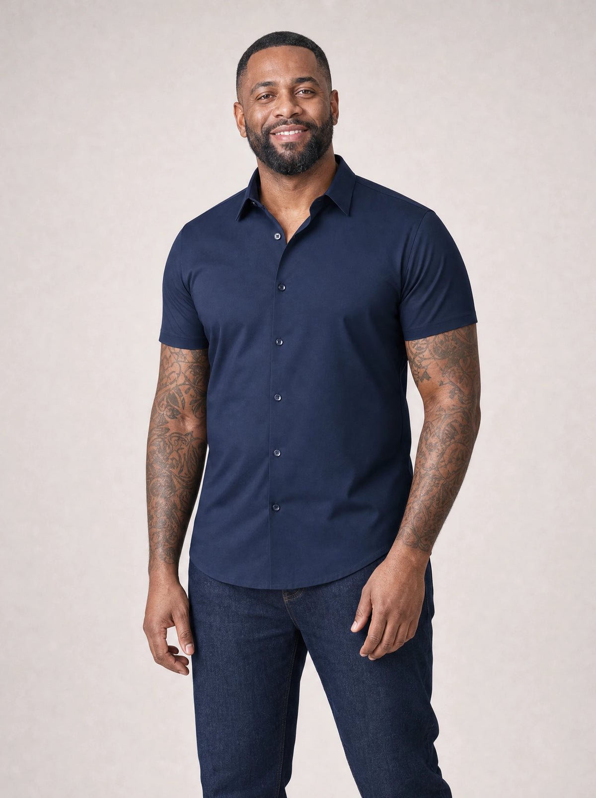 Navy Blue - front 3/4 | Ryan | 180 | 88 | L