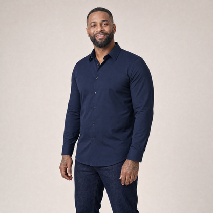 Long Sleeve Stretch Dress Shirt