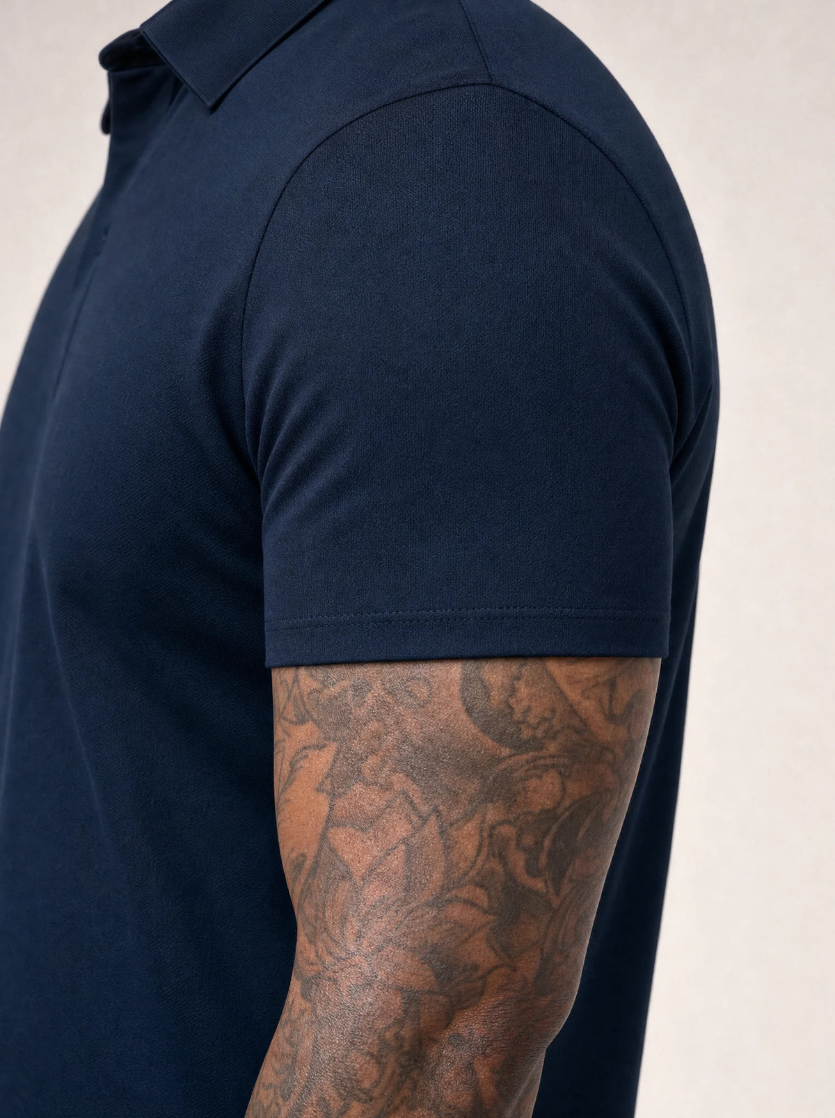 Navy Blue - sleeve detail