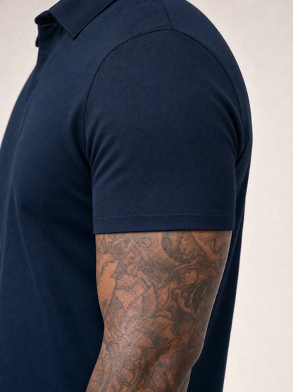 Navy Blue - sleeve detail