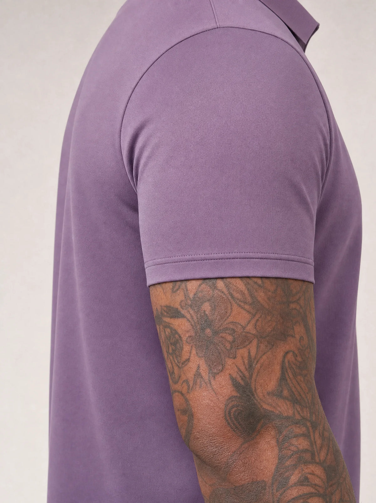 Purple - sleeve detail