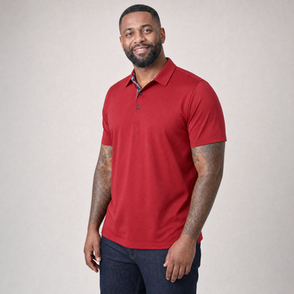 Short Sleeve Stretch Polo