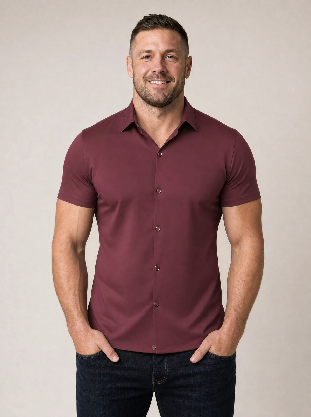 Burgundy - front | Marcus | 183 | 93 | L