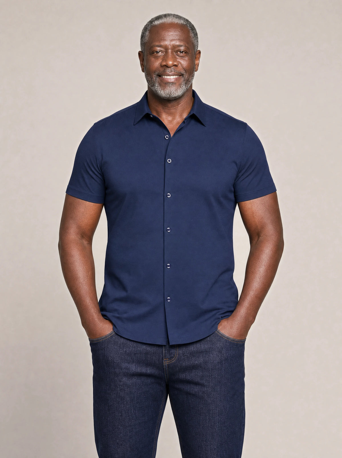 Navy Blue - front | Curtis | 175 | 96 | XL