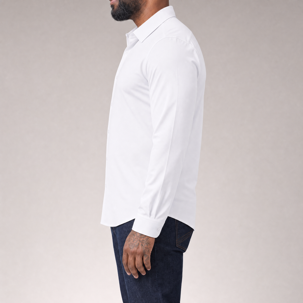 Long Sleeve Stretch Dress Shirt